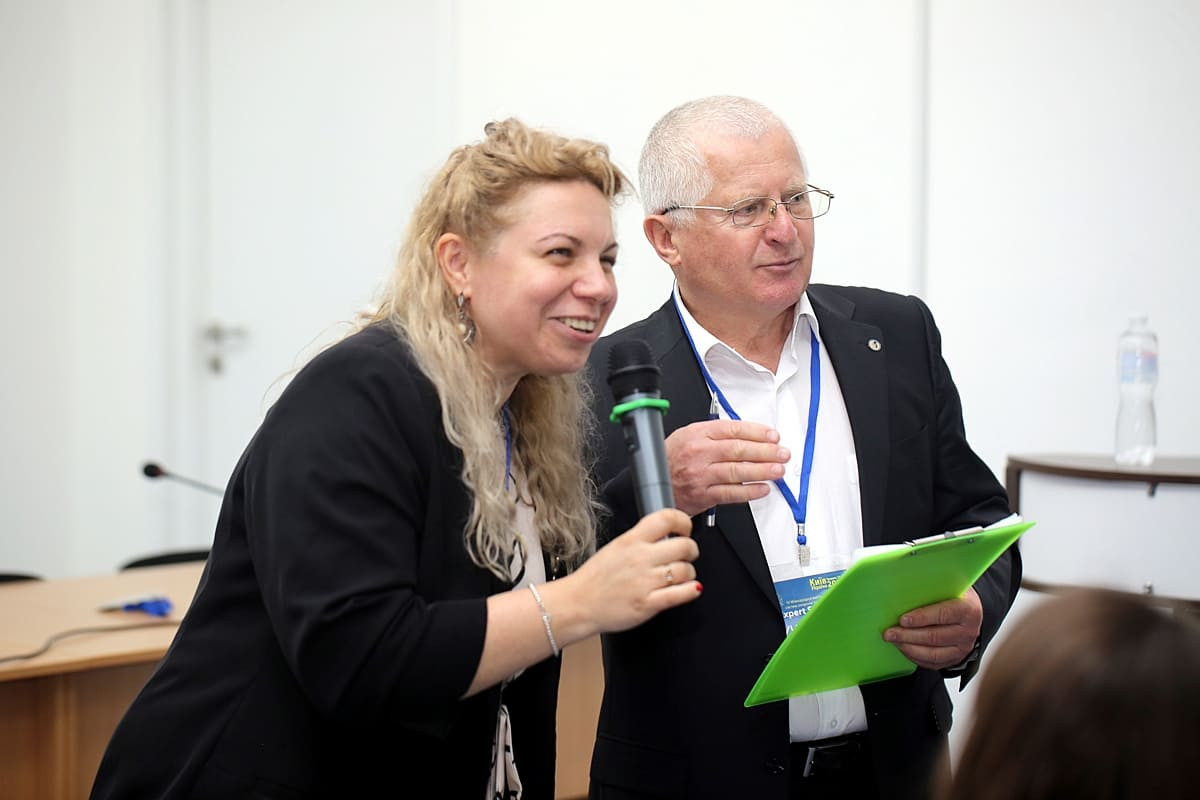 Dmytro Matviichuk and Valentyna Zabelina